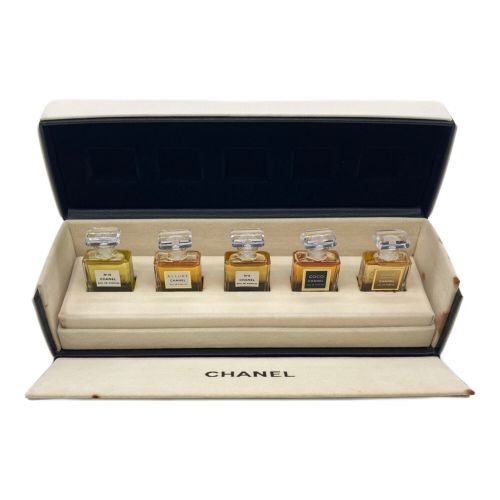 CHANEL (シャネル) オードゥ パルファム ミニボトルセット 3.5ml×5 残量80%-99%