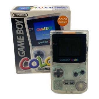 Nintendo (ニンテンドウ) GAMEBOY COLOR クリア CGB-001 動作確認済み 060566083