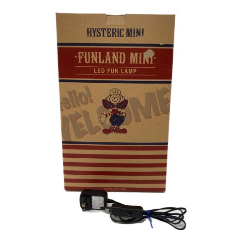 HYSTERIC MINI (ヒステリックミニ) FUNLAND MINI LEDファンランプ 通電確認済