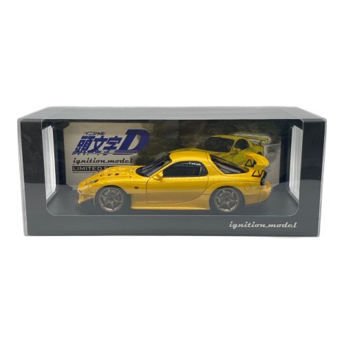 頭文字D (イニシャルD) ダイキャストカー 1/18 INITIAL D /IG2868 @ Π Mazda RX-7 (FD3S)