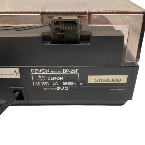 DENON (デノン) レコードプレーヤー DP-29F ジャンク品