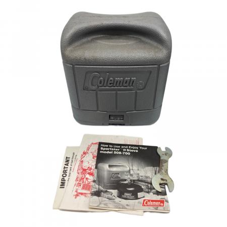 Coleman (コールマン) ガソリンシングルバーナー 508 STOVE 1985年10月