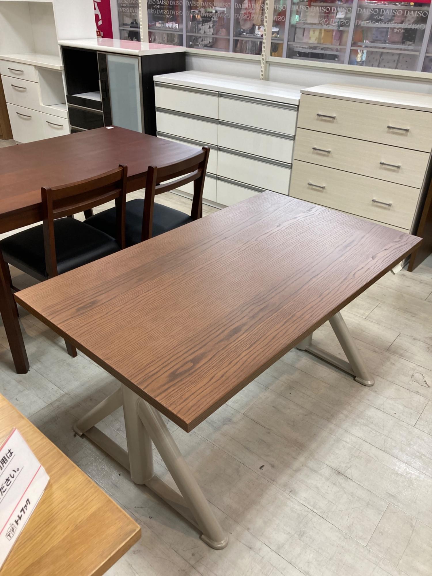 IKEA (イケア) 昇降デスク(手動) ブラウン×ホワイト 122 IDASEN