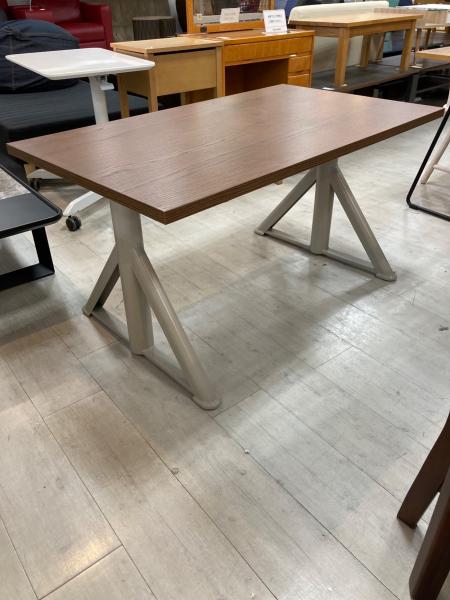 IKEA (イケア) 昇降デスク(手動) ブラウン×ホワイト 122 IDASEN 