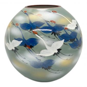 九谷焼 (クタニヤキ) 花瓶 光龍