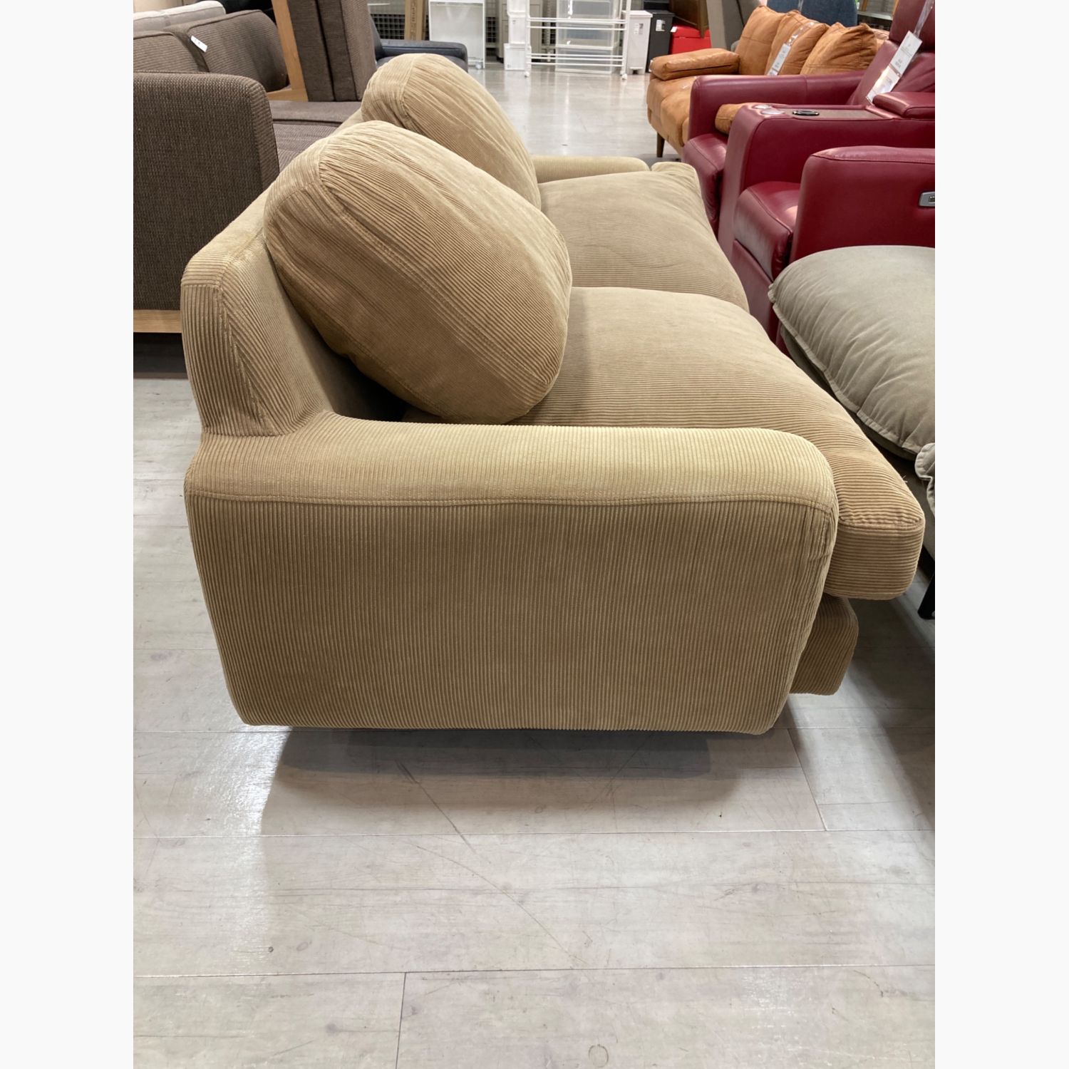 UNICO (ウニコ) 2.5人掛けカバーリングソファー ベージュ 31