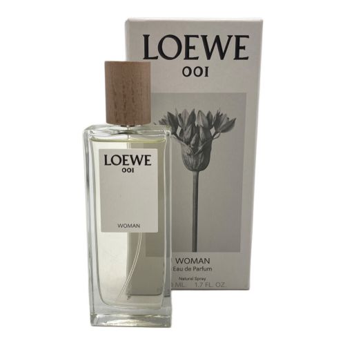 LOEWE (ロエベ) オードパルファム 箱付 001ウーマン 50ml 残量80%-99%