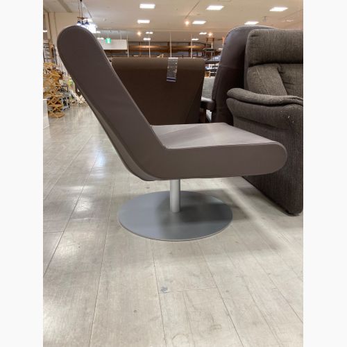 CASSINA IXC (カッシーナ イクスシー) レザーラウンジチェアー ダークブラウン BOOMERANG PLUS