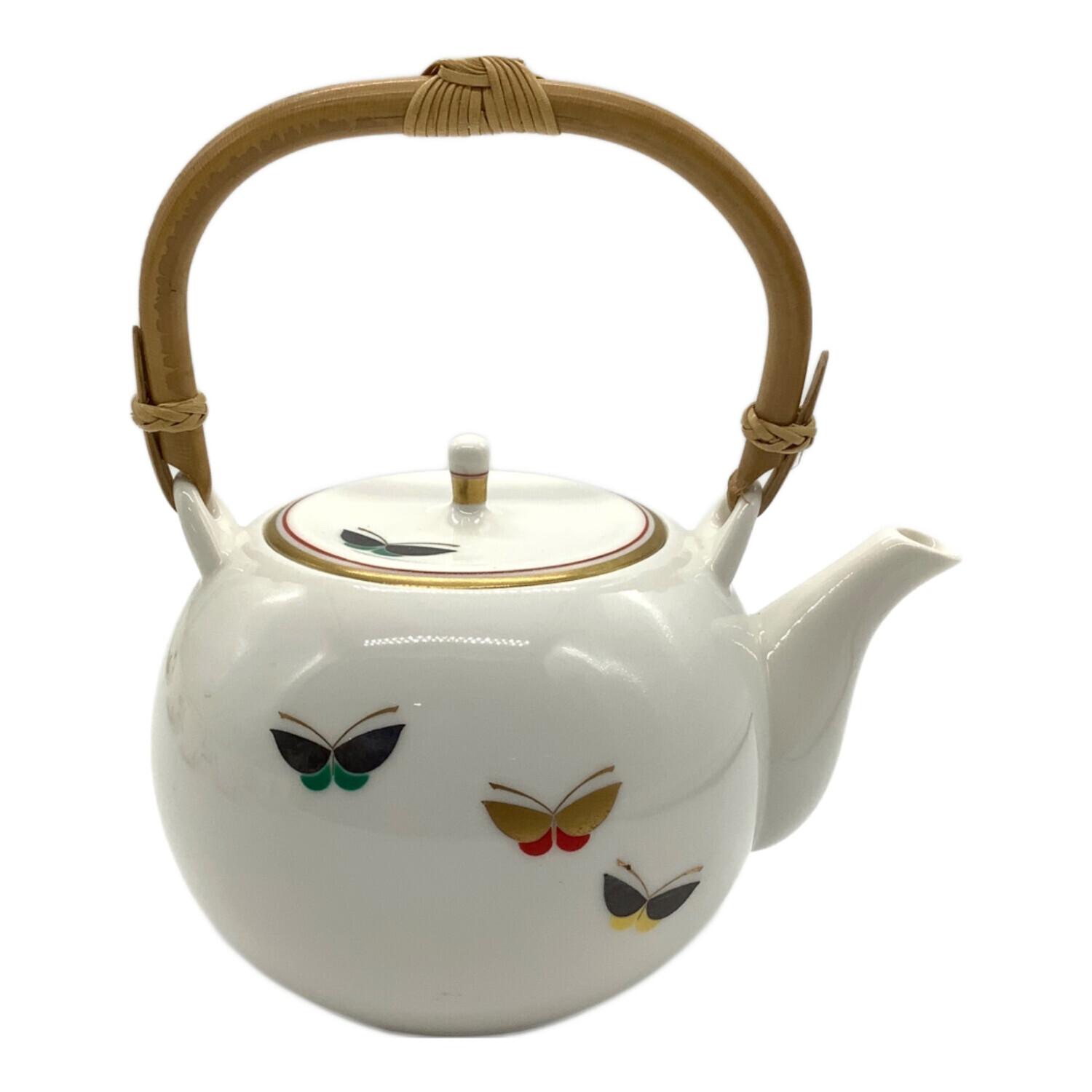 香蘭社 (コウランシャ) 茶器揃 蝶々 急須1・湯呑み5セット｜トレファク