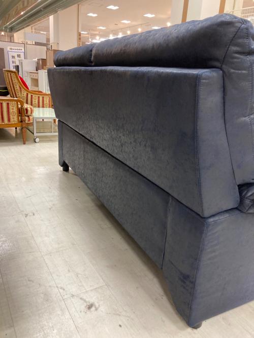 3人掛けソファー ブルー