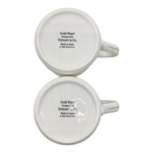 TIFFANY & Co. (ティファニー) マグカップ ゴールドバンド 2Pセット