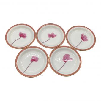 香蘭社 (コウランシャ) 銘々皿 シクラメン 5Pセット