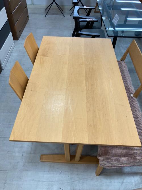 karimoku (カリモク) ダイニング4点セット 61 テーブル/DT84 チェア/CU47 ベンチ/CU45