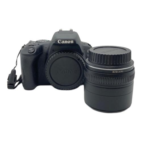 CANON デジタル一眼レフカメラ EOS Kiss X9 レンズヨゴレ有