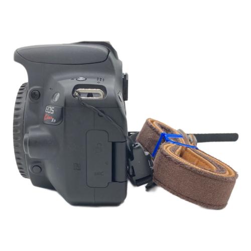 CANON デジタル一眼レフカメラ EOS Kiss X9 レンズヨゴレ有