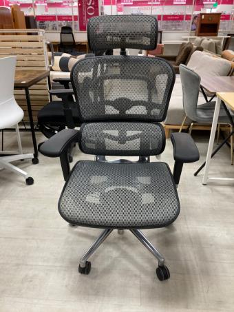 Ergohuman (エルゴヒューマン) ワークチェアー ブラック×グレー 244 BASIC