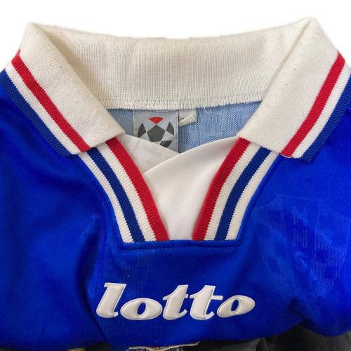 LOTTO (ロット) ゲームシャツ ユニセックス SIZE L ブルー クロアチア代表