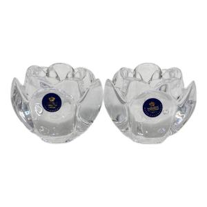 ROYAL COPENHAGEN (ロイヤル・コペンハーゲン) クリスタルロータス 2Pセット キャンドルフォルダー