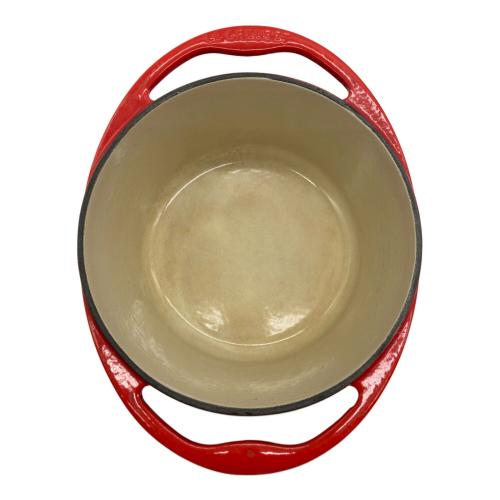 LE CREUSET (ルクルーゼ) ココットロンド SIZE 20cm レッド