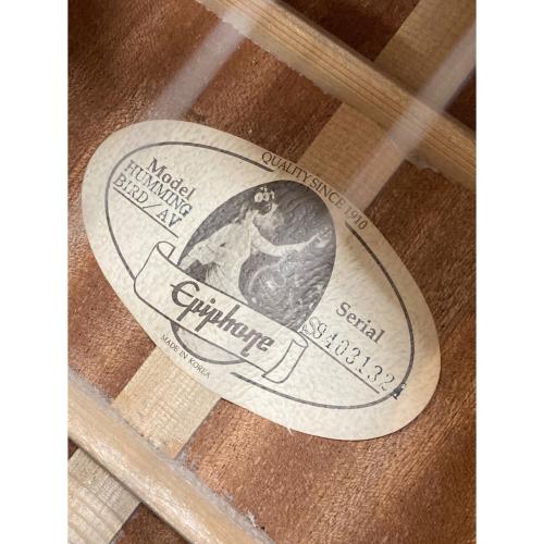 EPIPHONE (エピフォン) アコースティックギター HUMMING BIRD/AV S9403132