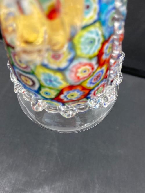 ガラスオブジェ ベネチアングラス 貴婦人 マルチカラー スレ有