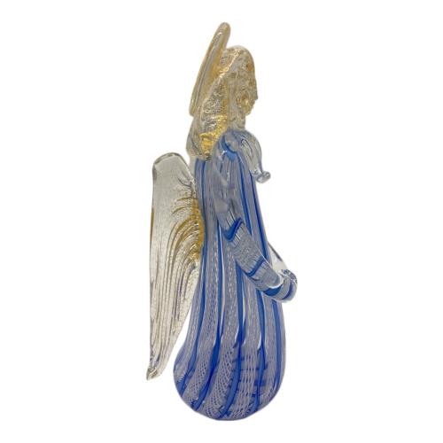 MURANO (ムラーノ) ガラスオブジェ 天使 ブルー ベネチアングラス