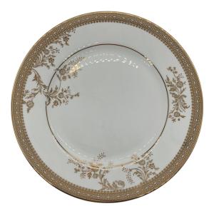 Wedgwood (ウェッジウッド) アクセントプレート レース柄/ゴールド VERA WANG