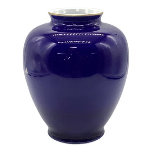 深川製磁 (フカガワセイジ) 花瓶 ▲ ブルー