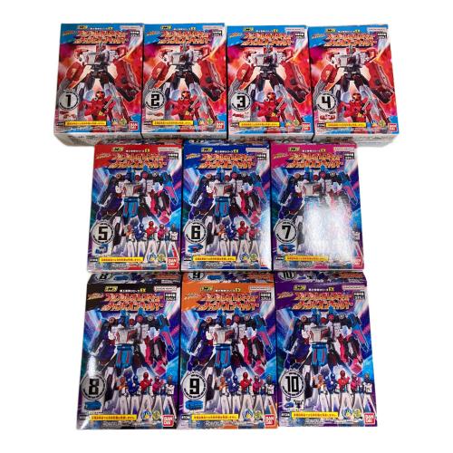 ミニプラ 爆上合体シリーズ ※ラムネ菓子取り出しのため開封 ブンブンレオレスキュー＆チャンピオンキャリアー