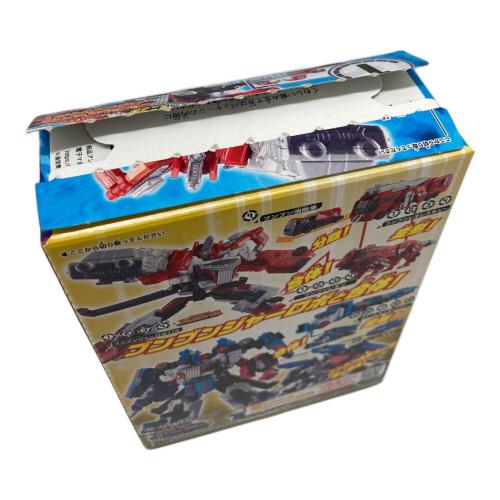 ミニプラ 爆上合体シリーズ ※ラムネ菓子取り出しのため開封 ブンブンレオレスキュー＆チャンピオンキャリアー