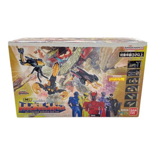 シュゴッド合体02 レジェンドシュゴッド セット ミニプラ ※ラムネ菓子取り出しのため開封
