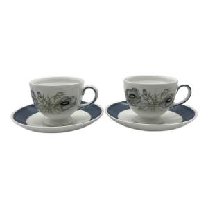 Wedgwood (ウェッジウッド) カップ&ソーサー グレンミスト 2Pセット