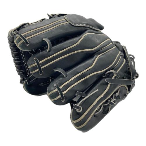asics (アシックス) 軟式グローブ ブラック GOLD STAGE 投手用 少年用