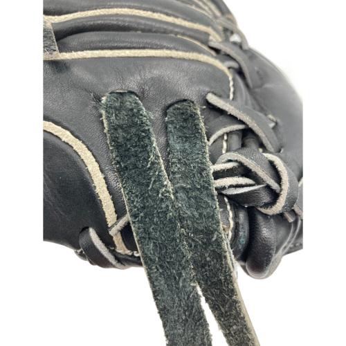 asics (アシックス) 軟式グローブ ブラック GOLD STAGE 投手用 少年用