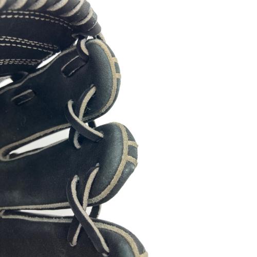 asics (アシックス) 軟式グローブ ブラック GOLD STAGE 投手用 少年用