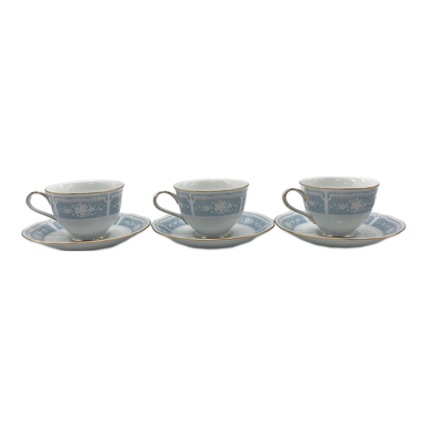Noritakeティーカップ5客セット Noritake (ノリタケ) カップ&ソーサー＆プレート Y7345/107 レース