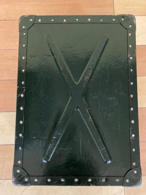 牛乳石鹸 (ギュウニュウセッケン) ボテ箱 グリーン 昭和レトロ