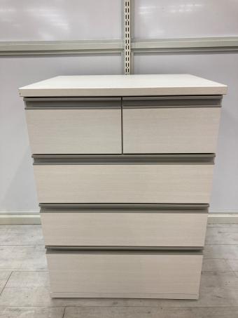 ニトリ チェスト ホワイト 361 4段 クローゼットチェスト 60㎝幅