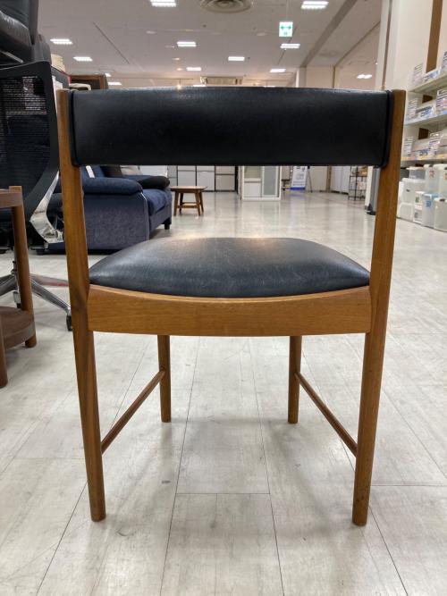 A.H.McINTOSH ダイニングチェアー ブラック×ブラウン 136