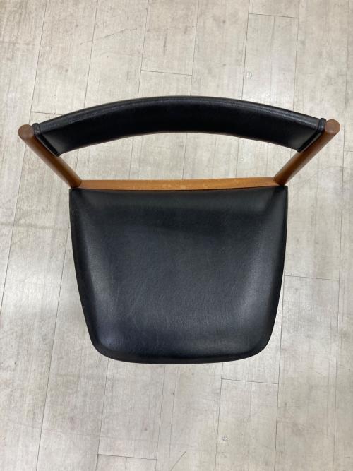 A.H.McINTOSH ダイニングチェアー ブラック×ブラウン 136