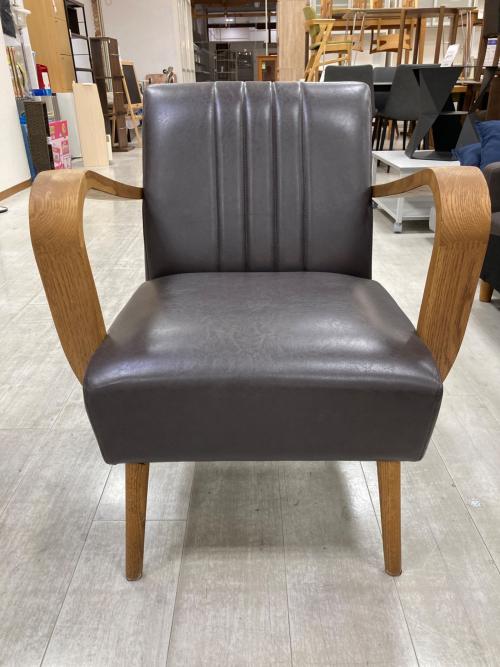 Knot antiques (ノットアンティークス) チェア グレー×ナチュラル 136 ベスパ