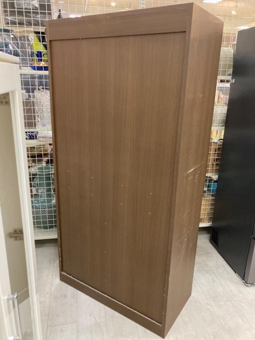 無印良品 (ムジルシリョウヒン) 食器棚 ブラウン 81 2枚扉