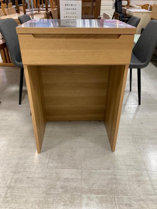 UNICO (ウニコ) キッチンカウンター ナチュラル 351 メタル天板 LOM