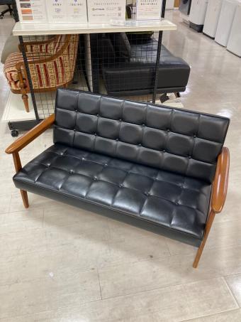 カリモク60 (カリモクロクマル) 2人掛けソファー W36173BW Kチェア2シーター