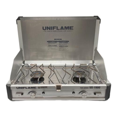 UNIFLAME (ユニフレーム) ツインガスバーナー PSLPGマーク有 US-1900 2021年製 使用燃料【OD缶】