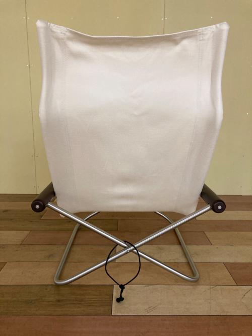 ラウンジチェア ダークブラウン×ホワイト NychairX