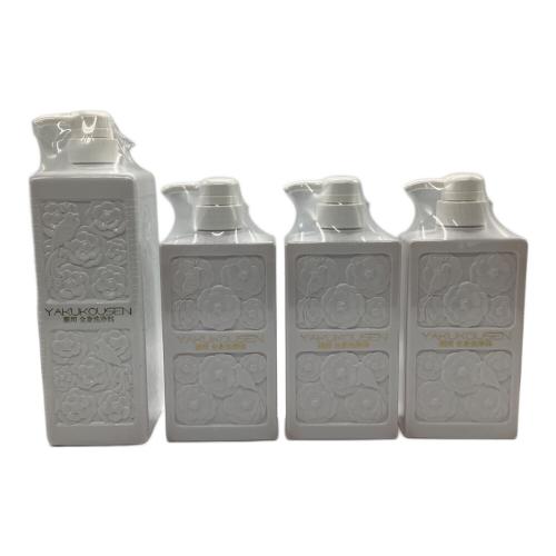 薬酵泉 (ヤクコウセン) 薬用全身洗浄料 500ml×3本 1L×1本 100ml×1本 〇