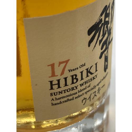サントリー ジャパニーズウィスキー 50ml 響 17年 未開封