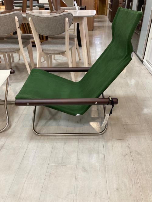 藤栄 (フジエイ) ニーチェア-F ブラウン×グリーン