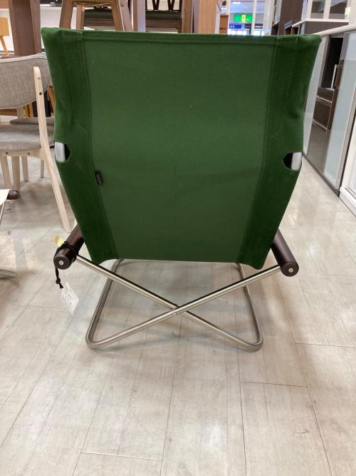 藤栄 (フジエイ) ニーチェア-F ブラウン×グリーン